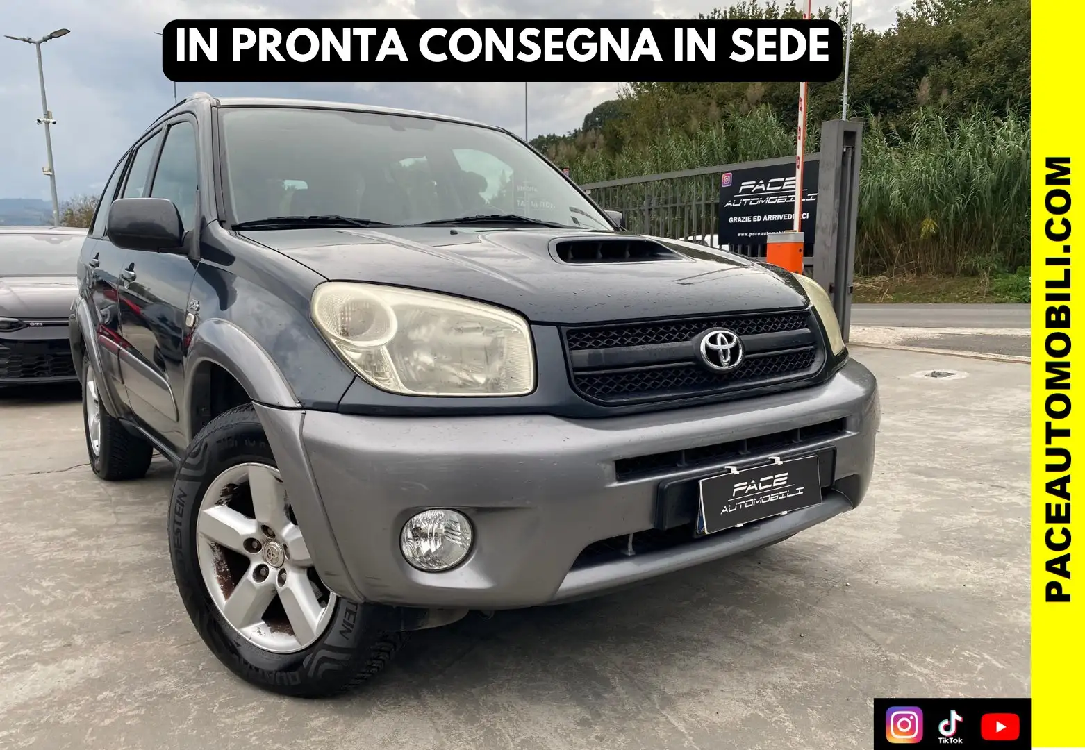 Toyota RAV 4 RAV4 5 PORTE 2.0 D-4D 16v 4X4 VETRI ELETTRICI Grigio - 1