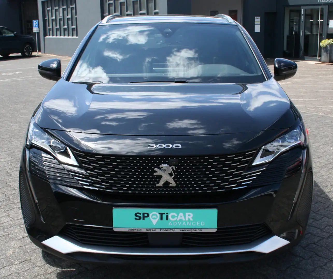 Peugeot 3008 GT, Hybrid 145 E-DSC6, 360°-Kamera, Navigation Schwarz - 2