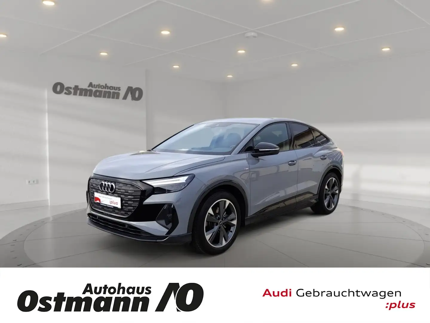 Audi Q4 e-tron Q4 Sportback 35 e-tron S-Line LED LM SHZ KlimaA Grau - 1