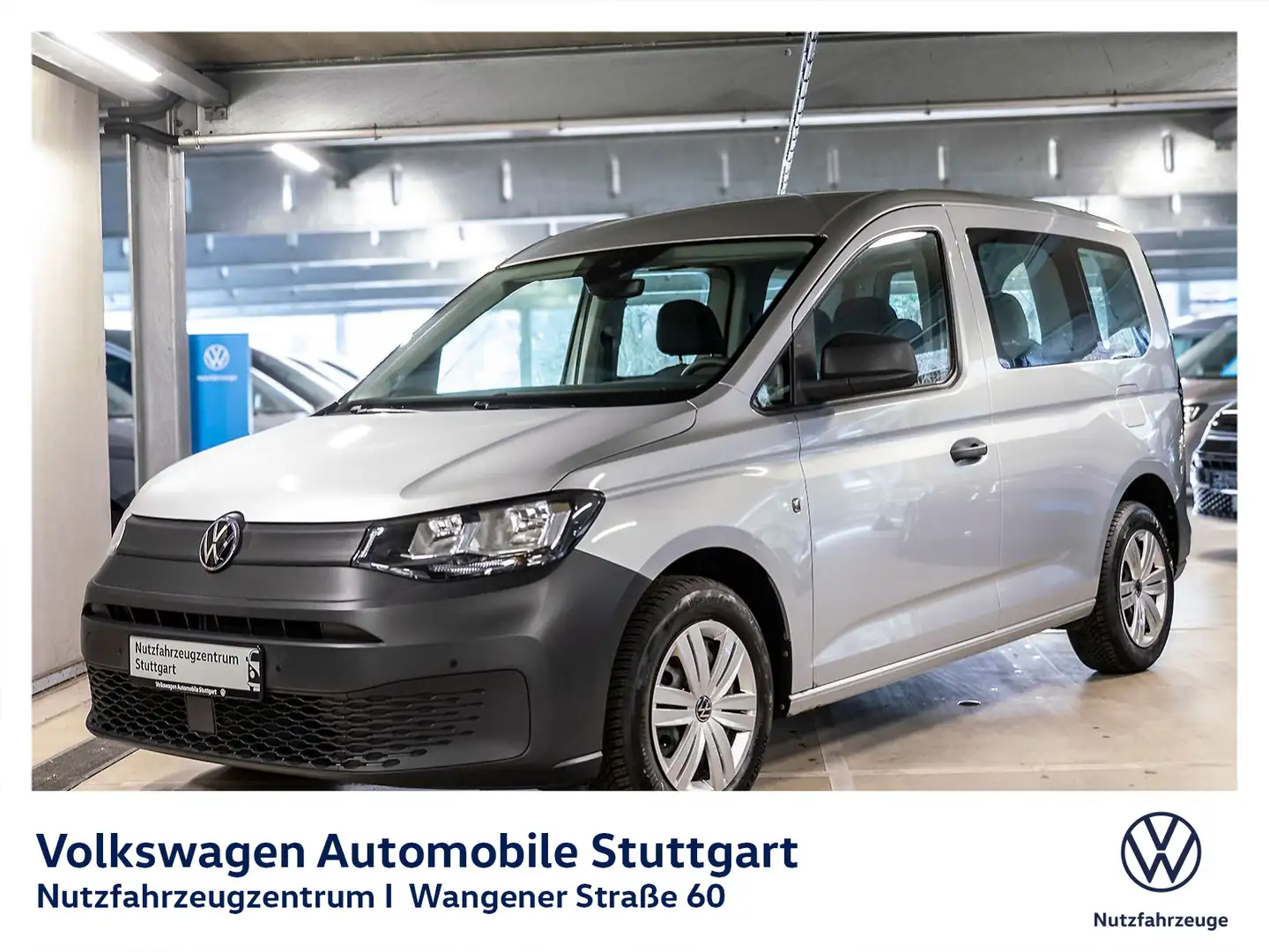 Volkswagen Caddy 1.5 TSI Euro 6 d ISC FCM  Klima Silber - 2