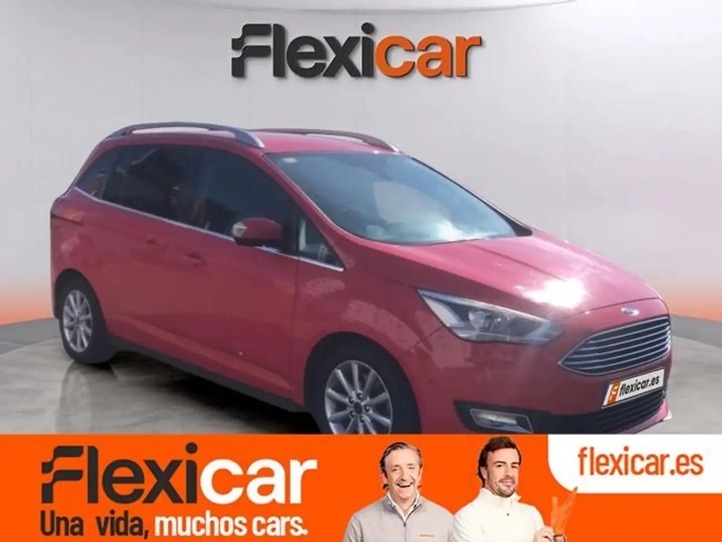 Ford C-Max 1.0 Ecoboost Auto-S&S Trend+ 125 Rojo - 1