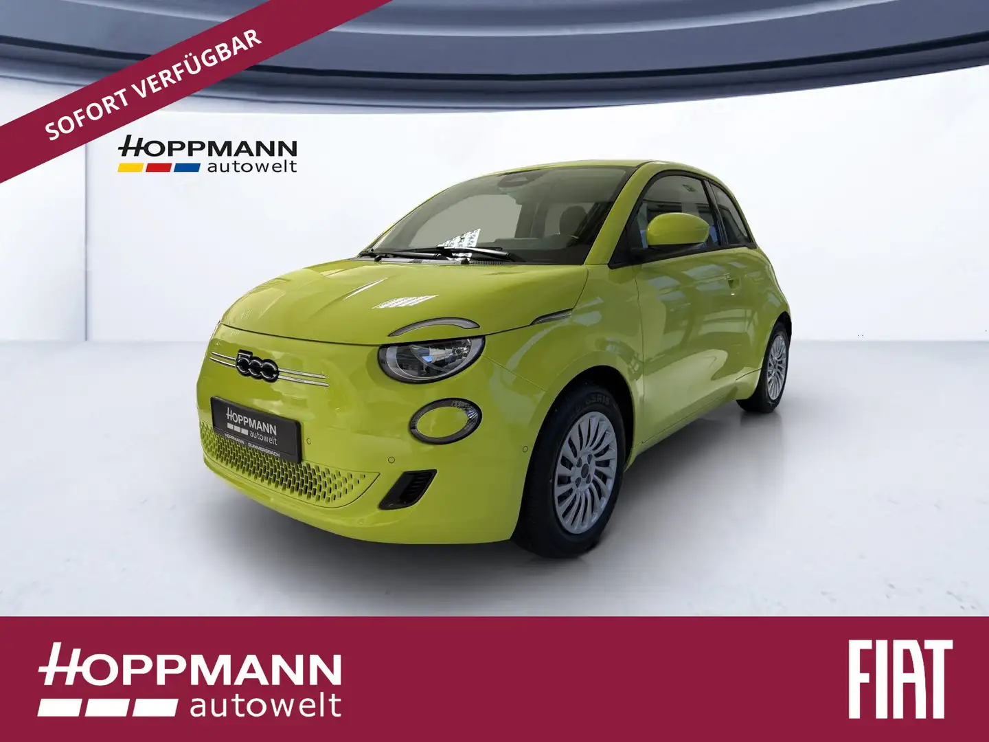 Fiat 500e Navi SHZ PDC Totwinkel CarPlay Klimaautomat Jaune - 1