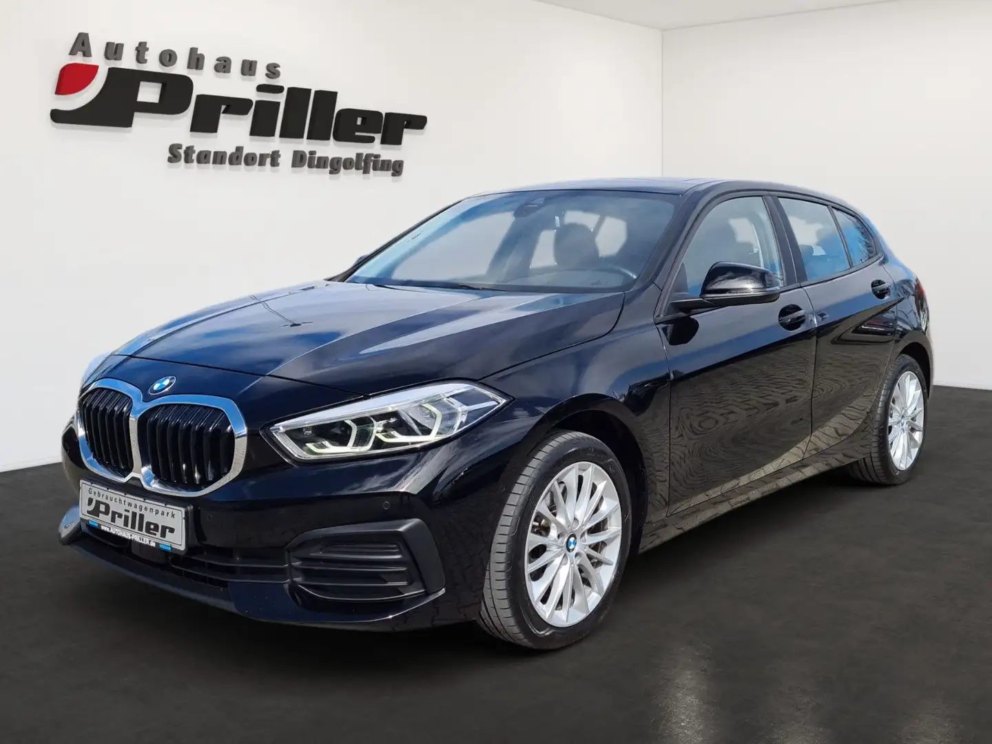 BMW 120 d Advantage/NAVI/LED/DAB/PGSD/RTTI/LiveCockpi Schwarz - 1