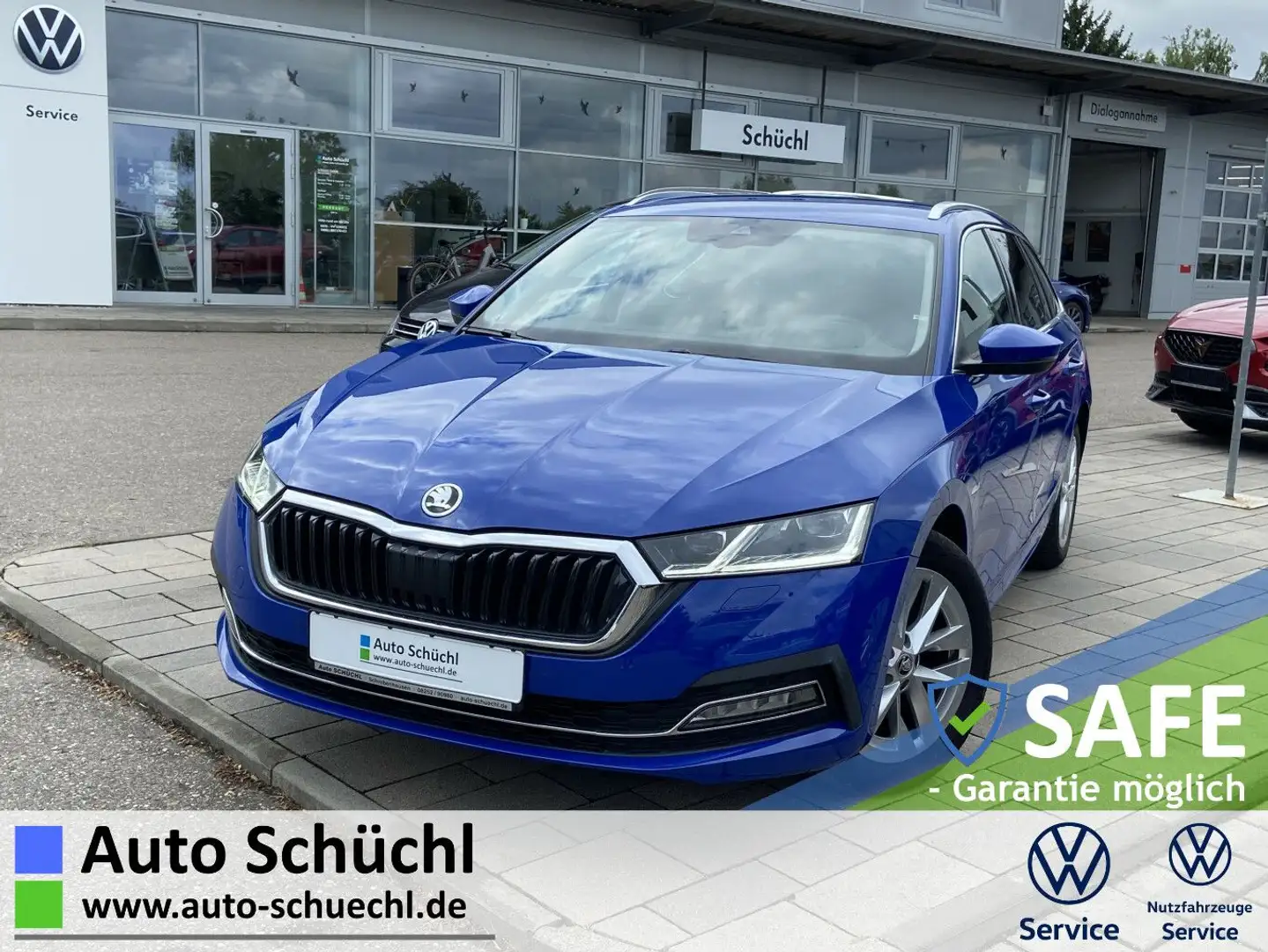 Skoda Octavia Combi 2.0 TDI DSG Style First Edition 17 Blau - 1