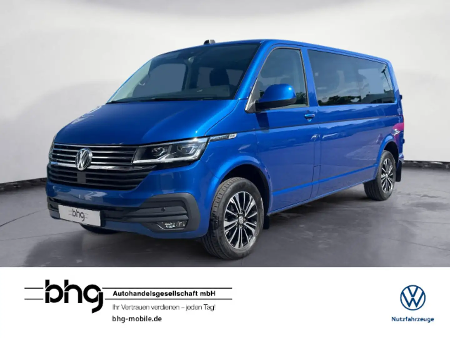 Volkswagen T6 Caravelle 2.0 TDI DSG 4MOTION SHZ Comfortline Bleu - 1