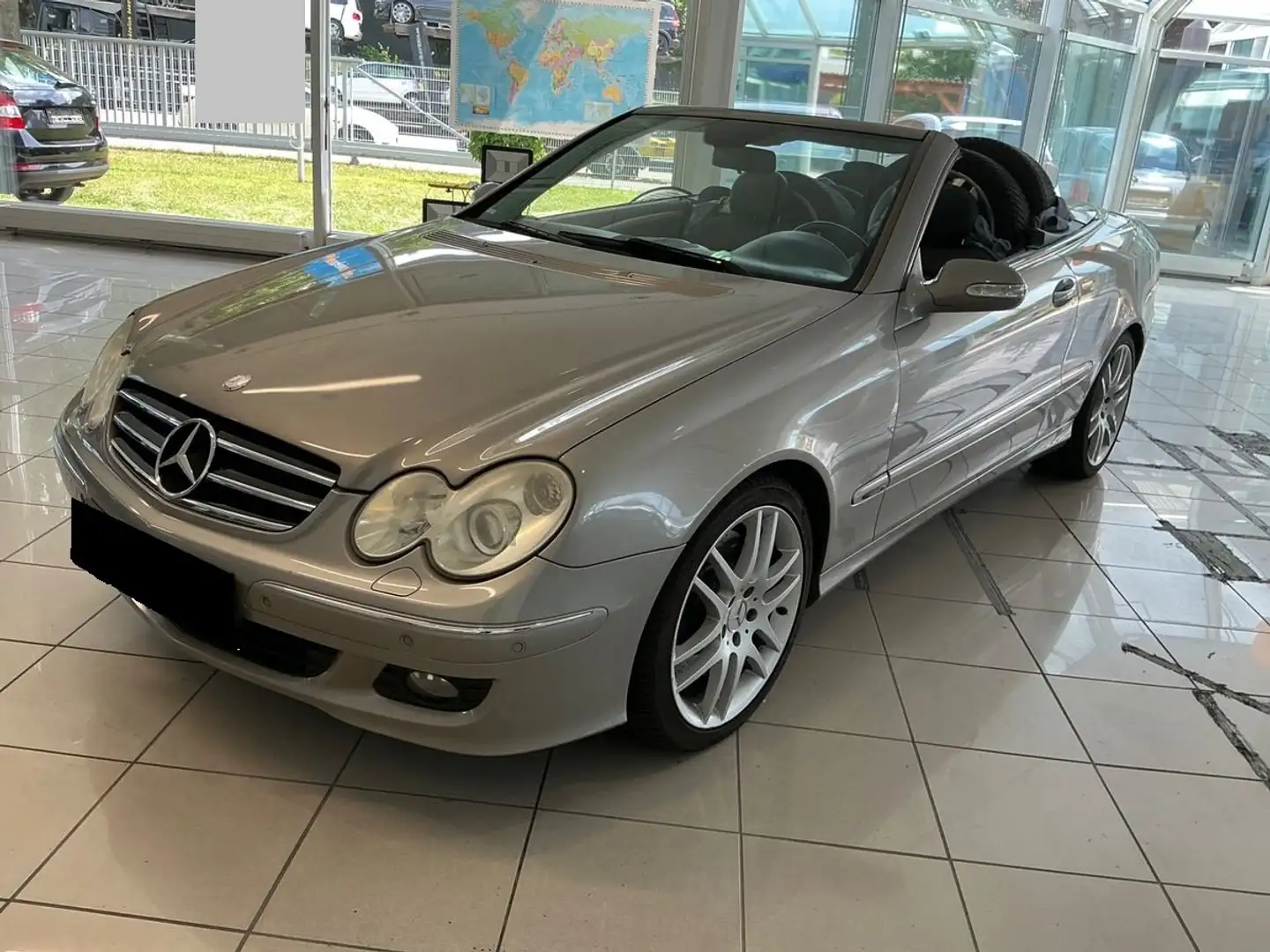 Mercedes-Benz CLK 350 Avantgarde *Leder| Navi| Xenon| PDC* Szary - 1