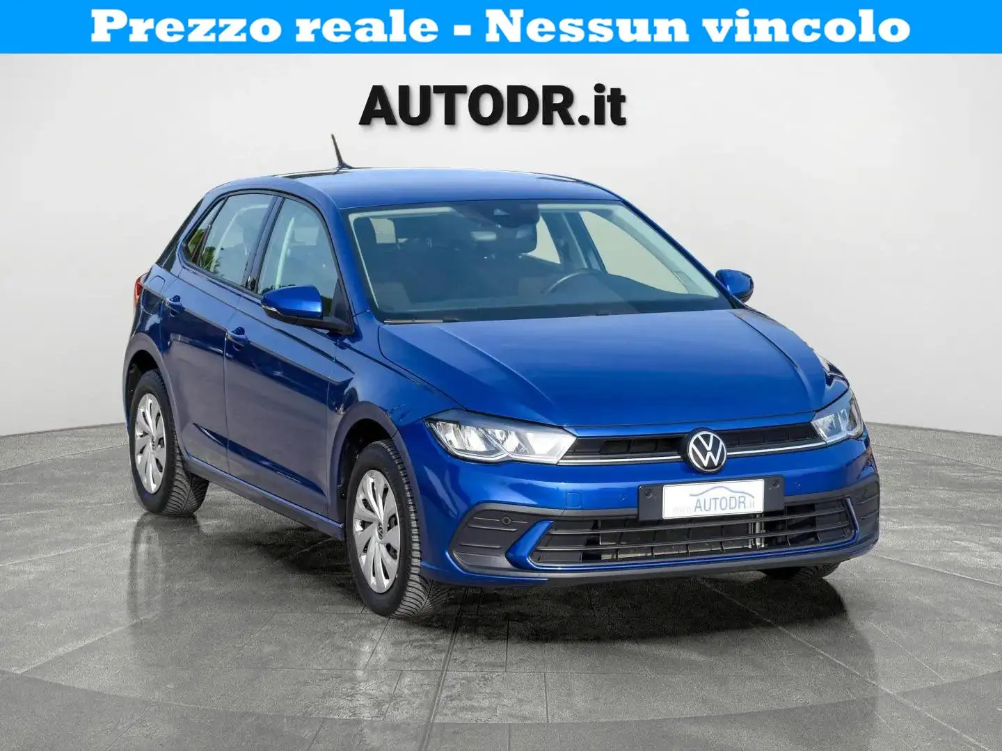 Volkswagen Polo 1.0 TGI Life Neopatentati, Navi, Virtual, ACC Blu/Azzurro - 1