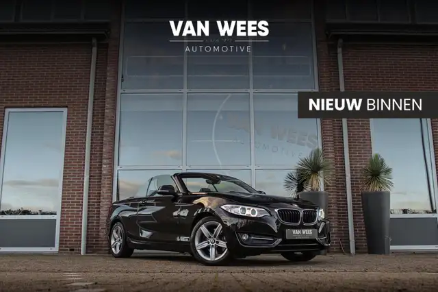 BMW 220 2-serie Cabrio 220i Sport | Origineel NL | Cruise