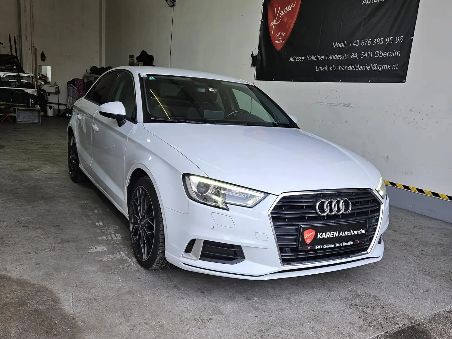 Audi A3 Sportback TDI S-Lein Weiß - 1