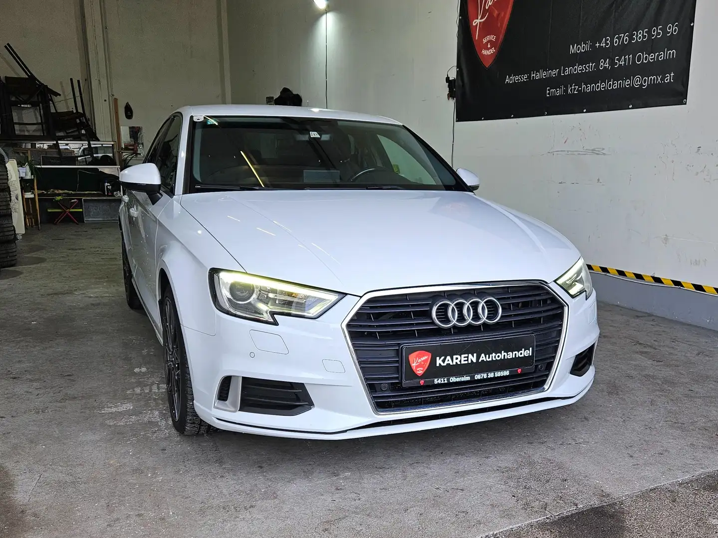 Audi A3 Sportback TDI S-Lein Weiß - 1