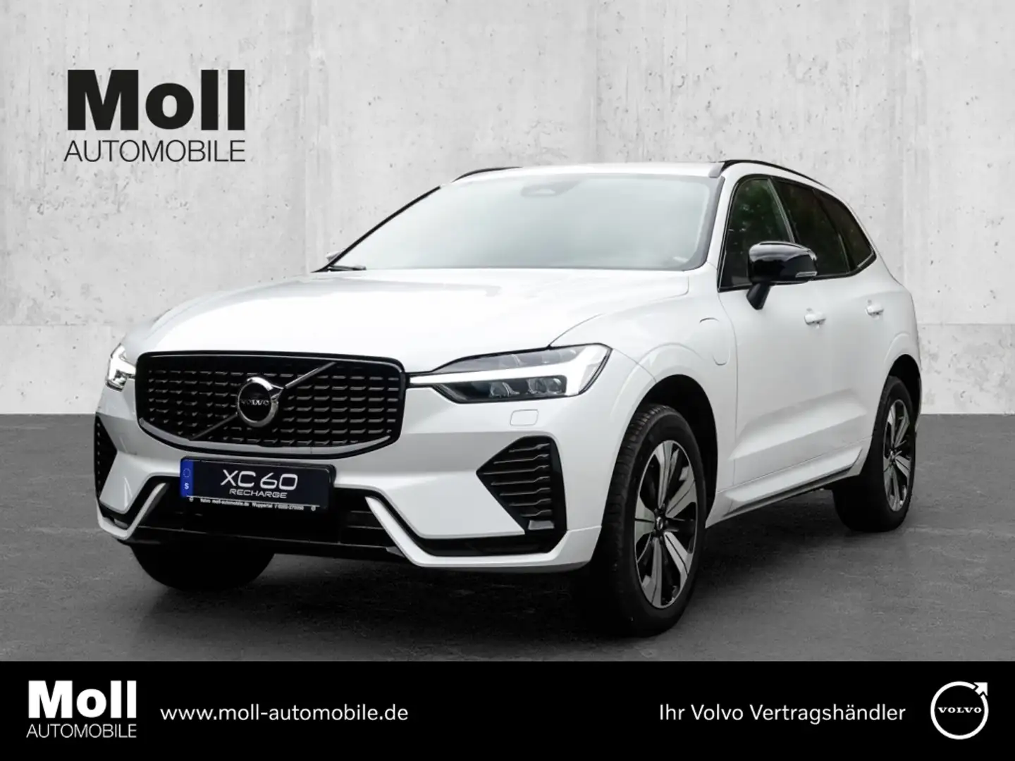 Volvo XC60 R Design Recharge Plug-In Hybrid AWD T6 Twin Engin Weiß - 1