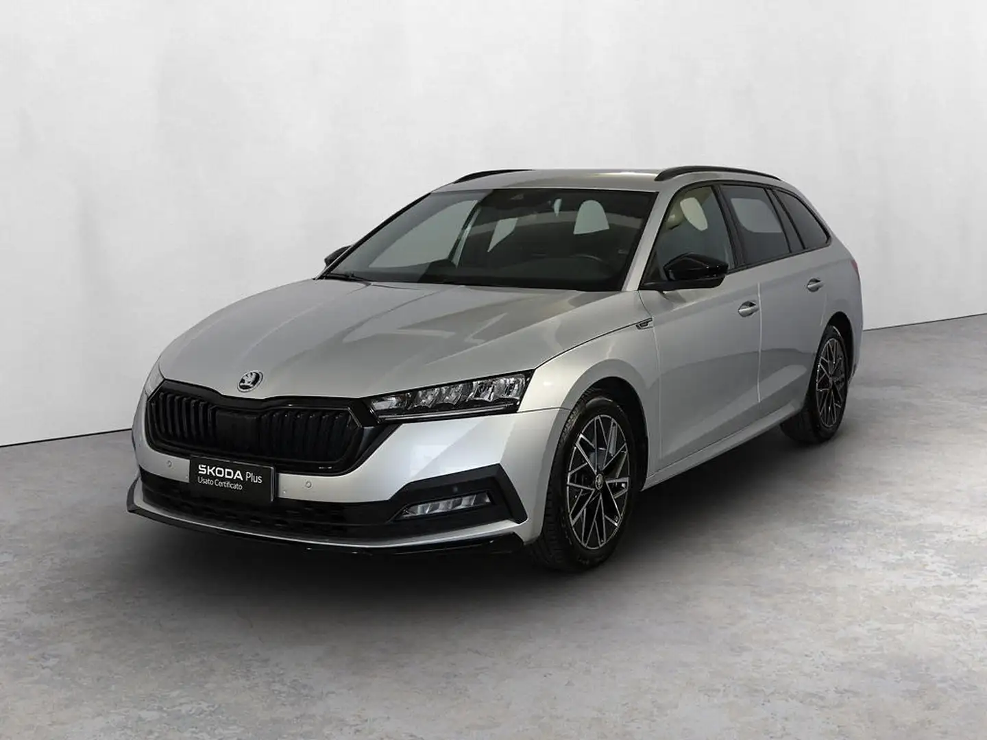 Skoda Octavia wagon 2.0 tdi evo sportline 115cv Zilver - 1