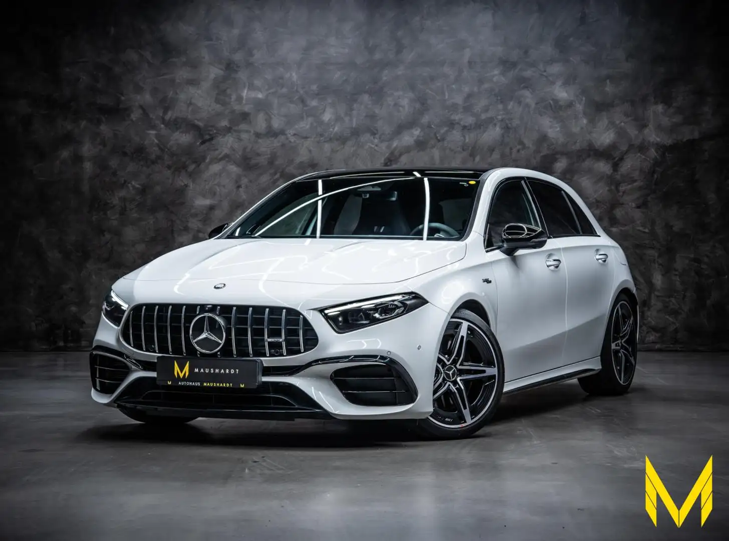 Mercedes-Benz A 45 AMG S 4M+|PREMIUM+|NIGHT|RIDE|AHK|DIS|MULTI Blanc - 1