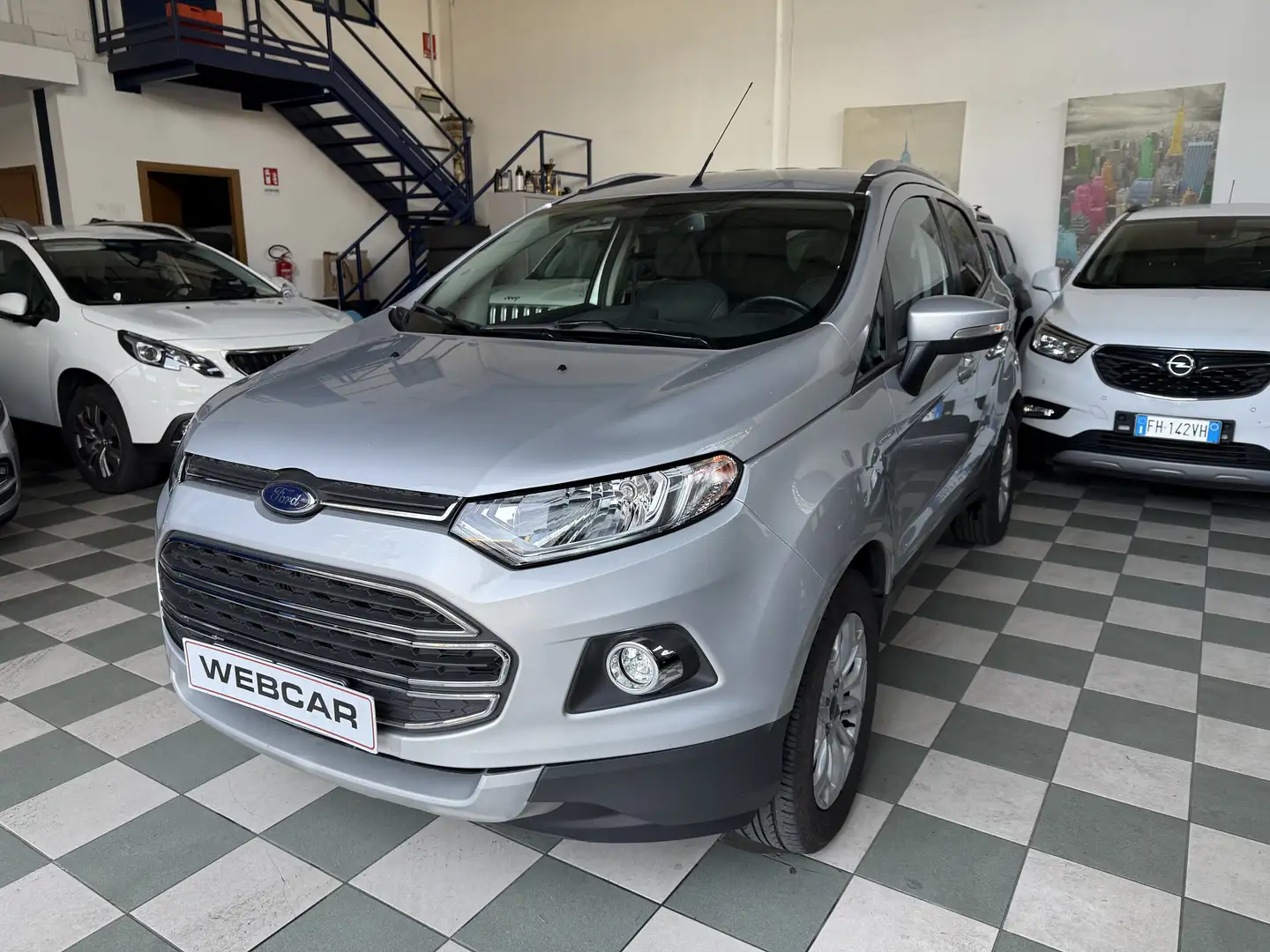 Ford EcoSport 1.0 ecoboost Titanium S 125cv Argent - 2