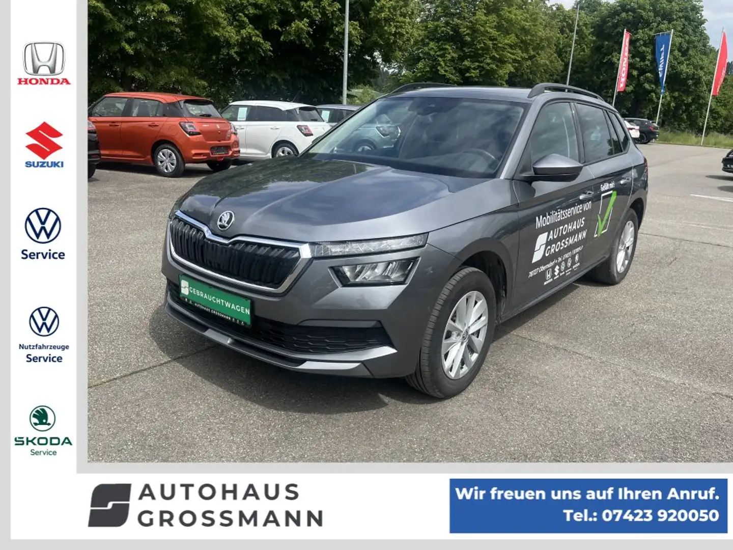 Skoda Kamiq 1.0 TSI DSG Ambition Gris - 1