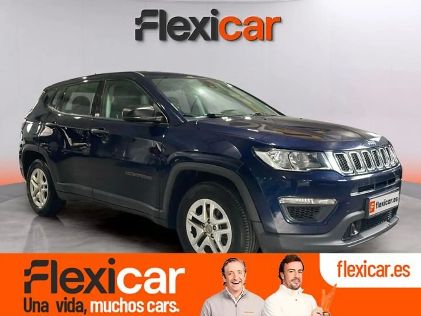 Jeep Compass 1.6 Mjt Sport 4x2 Azul - 1