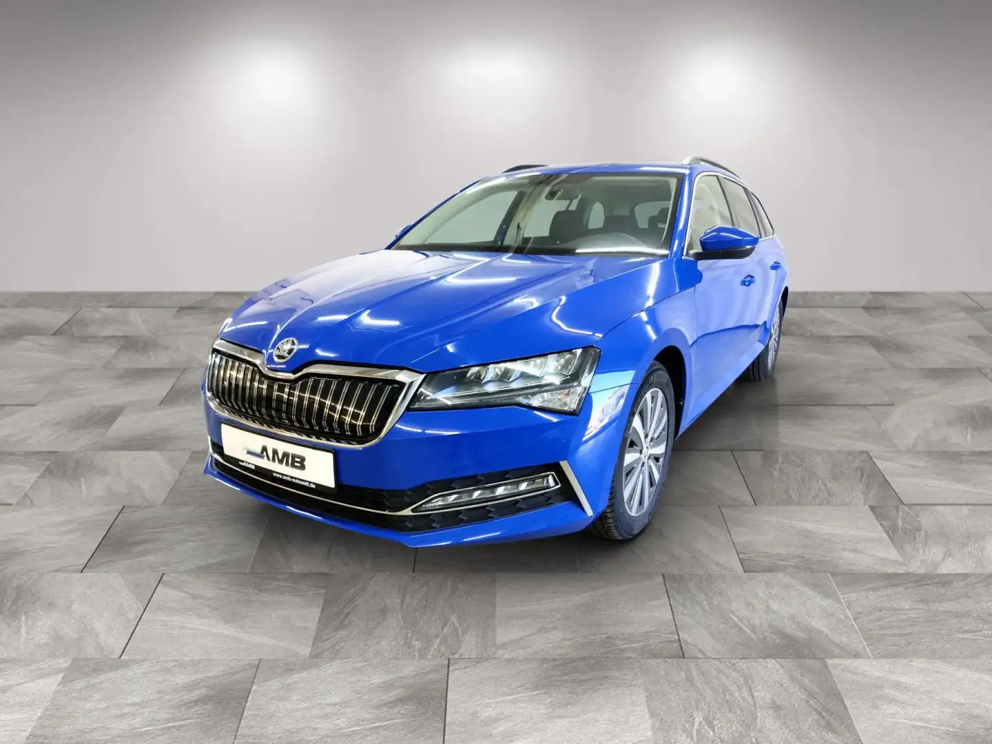 Skoda Superb Combi Ambition 1.4 TSI iV Standhzg/virt.C Bleu - 2
