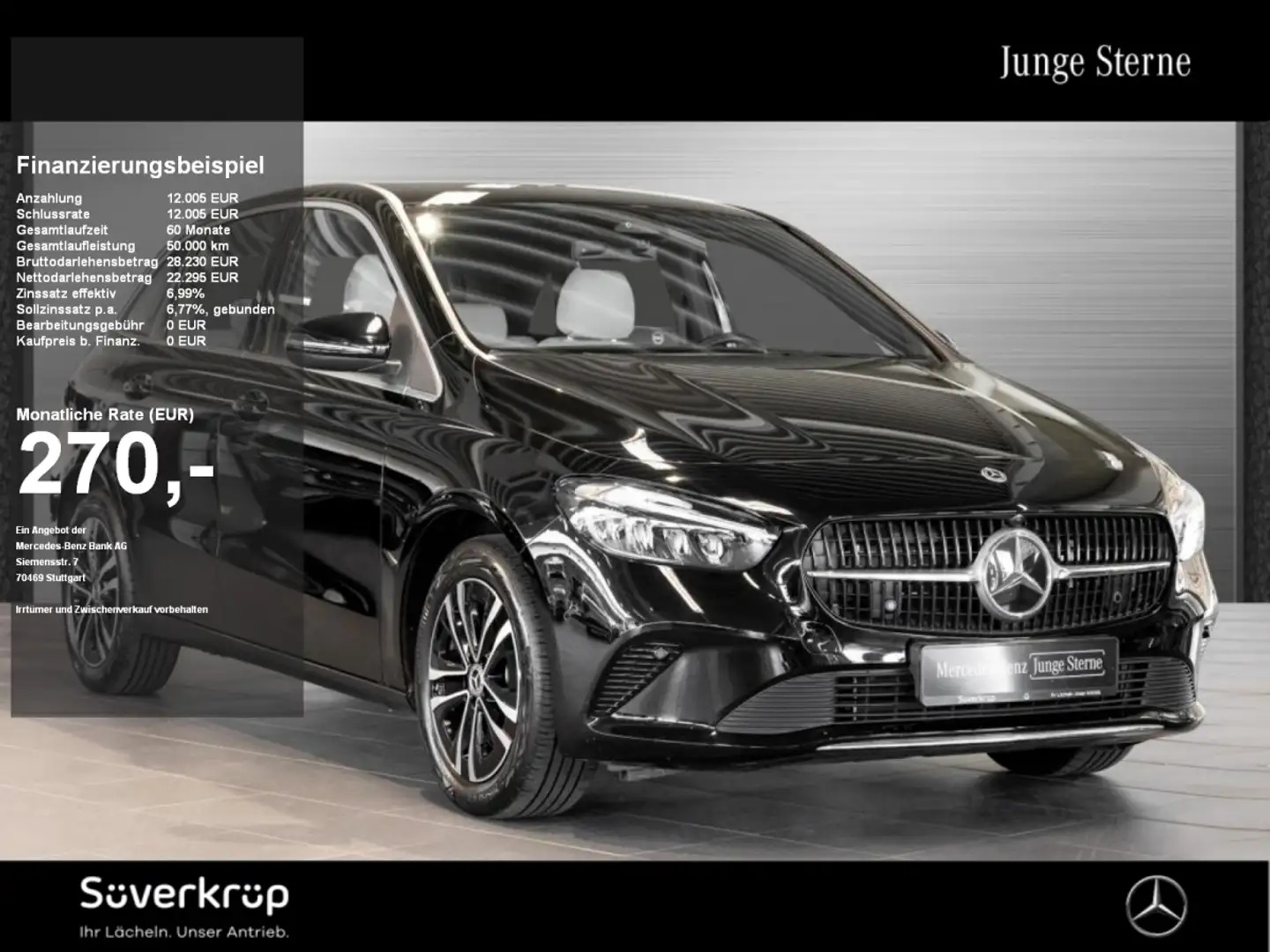 Mercedes-Benz B 250 e , +PROGRESSIVE KAMERA SPUR PDC MEMO SHZ Noir - 1