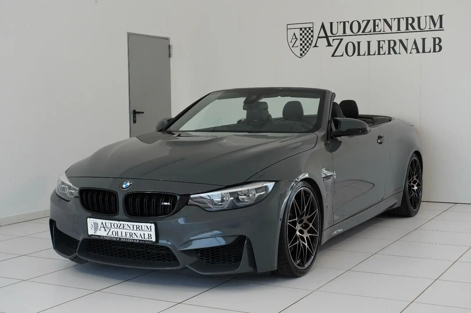 BMW M4 Cabrio DKG Competition *SONDERLACK*INDIVIDUAL Grijs - 2