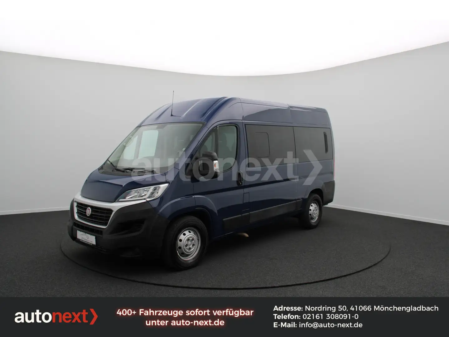 Fiat Ducato 140 Erdgas Kombi MAXI 9-SITZE (4012) Azul - 1