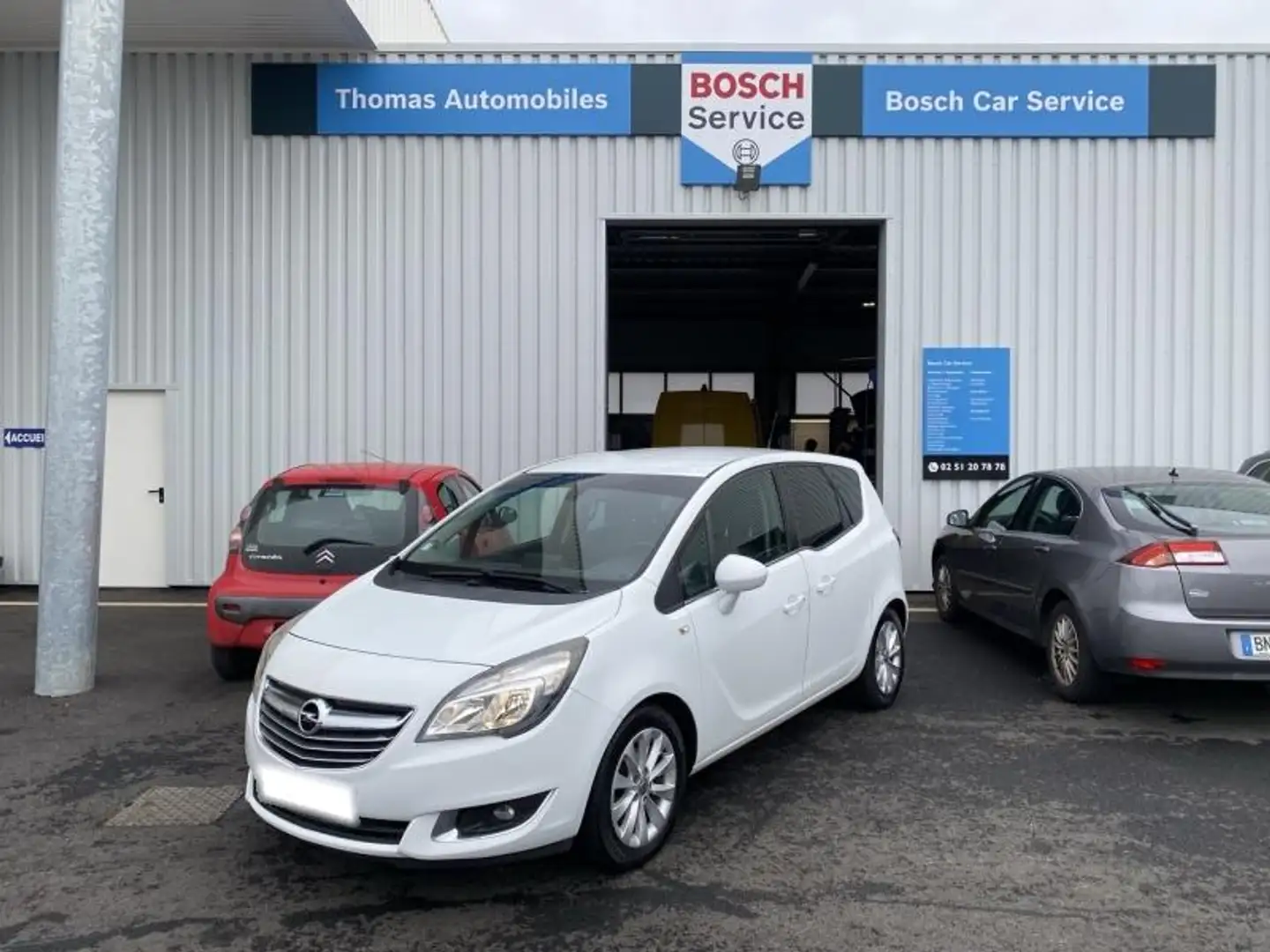 Opel Meriva 1.4 Turbo Twinport 120ch Cosmo Pack Start/Stop Blanc - 1
