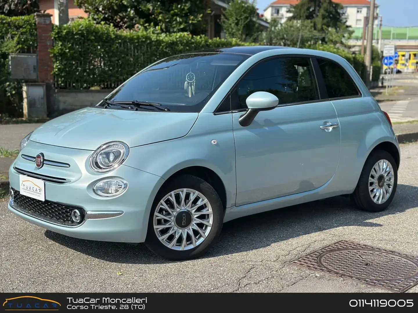 Fiat 500 Dolcevita 1.0 70 MHEV Bleu - 1
