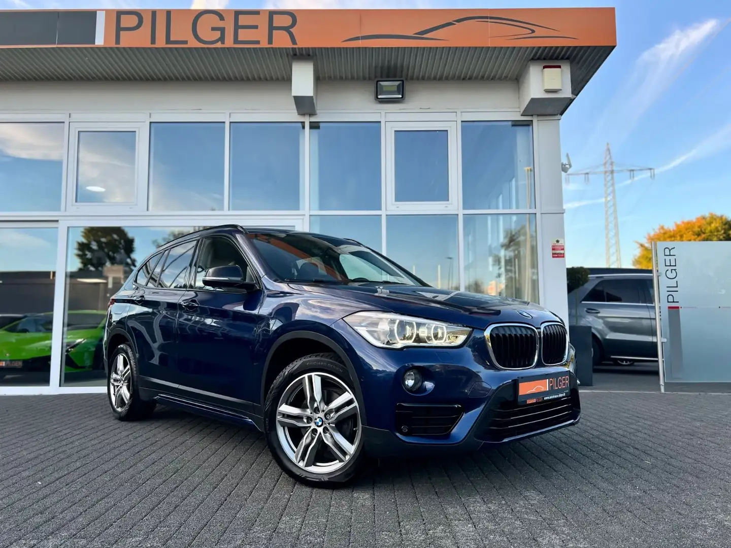 BMW X1 xDrive18d SportLine*LED*Shz*Pdc*Ahk*HiFi*2.Hd Bleu - 1