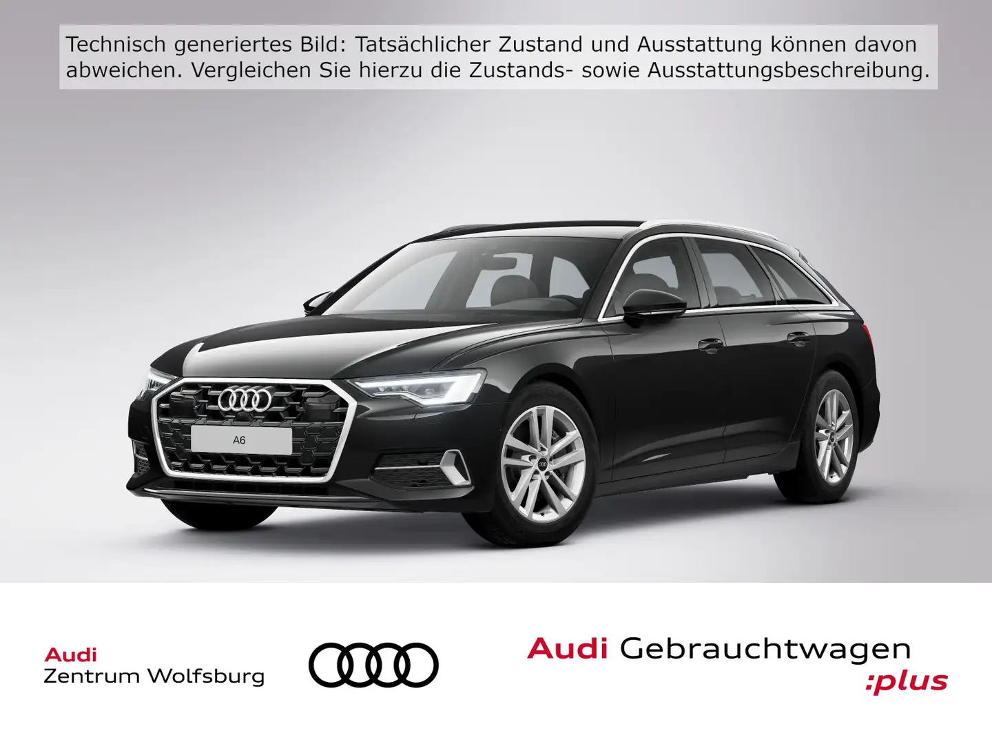 Audi A6 45 TFSI S tronic advanced LED/ACC/AHK Schwarz - 1