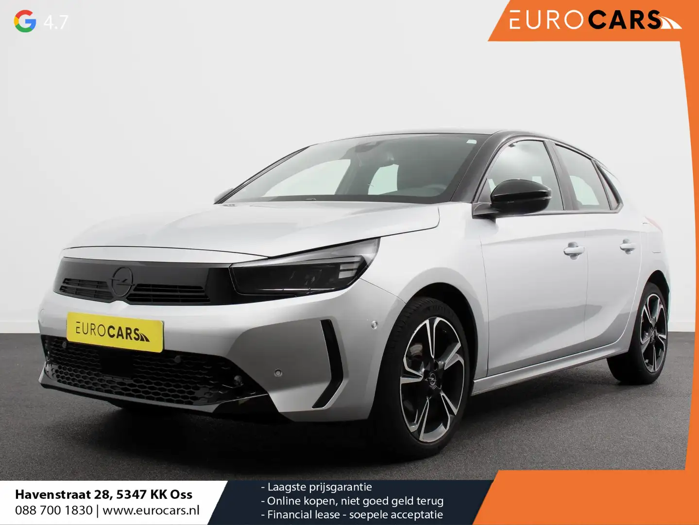 Opel Corsa 1.2 GS Panorama dak Climate Control Achteruitrij C Zilver - 1