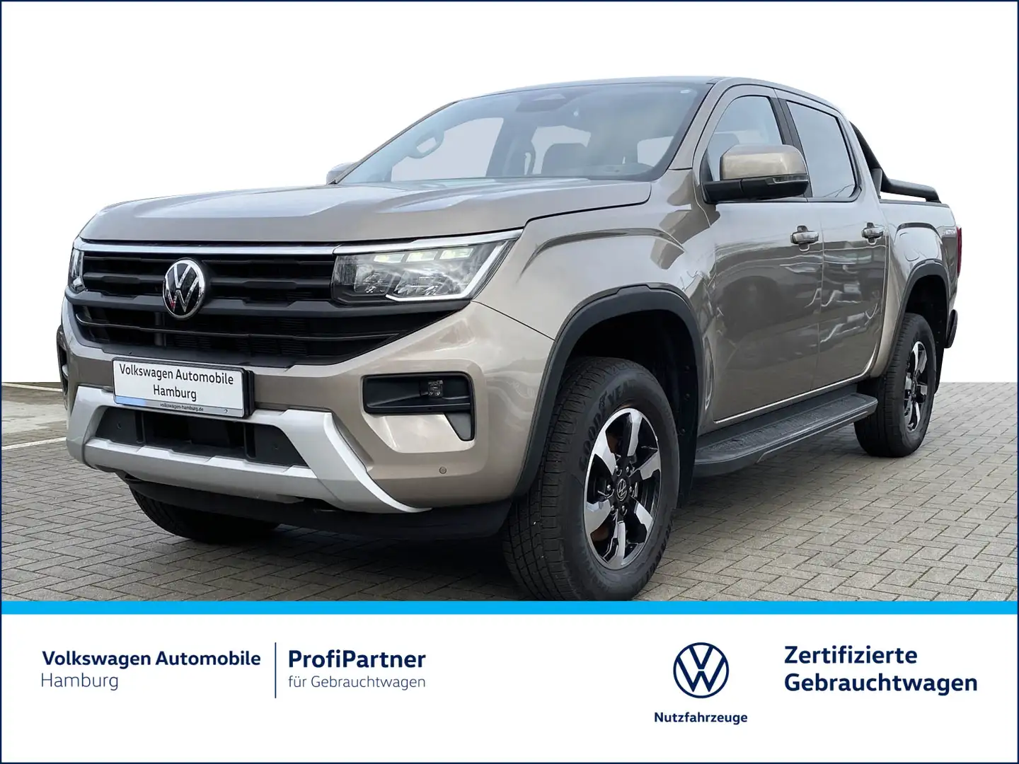 Volkswagen Amarok Life DC 2.0 TDI 4Motion AUT LED AHK Navi Beige - 1