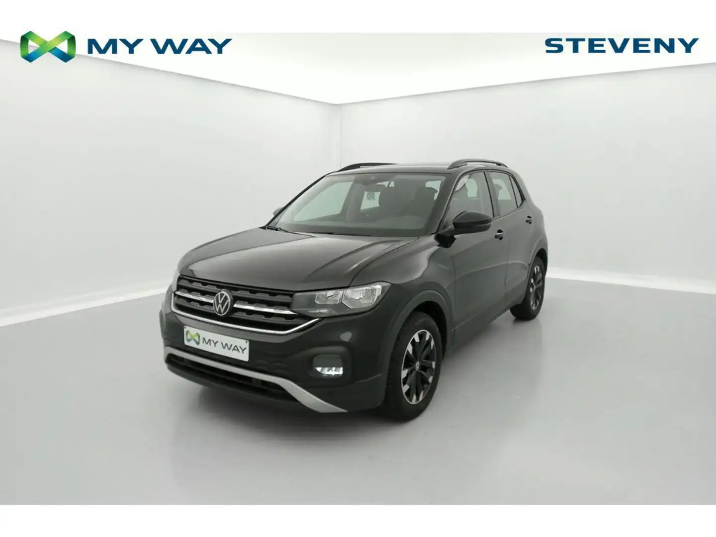 Volkswagen T-Cross T-Cross Life Business 1.0 TSI 81 kW (110 ch) 7 vit Gris - 1
