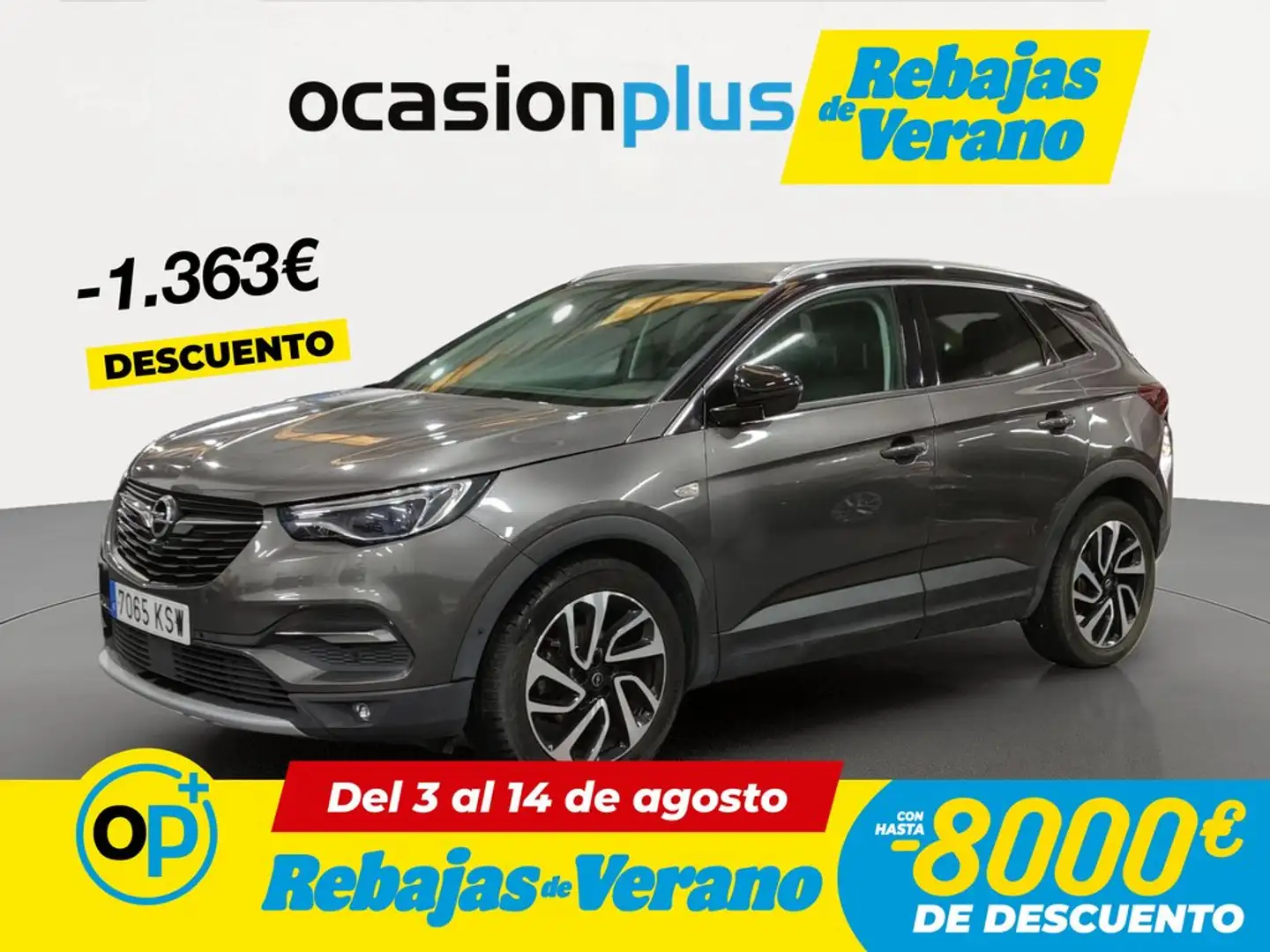 Opel Grandland X 1.5CDTi S&S Ultimate 130 (0.0) Gris - 1
