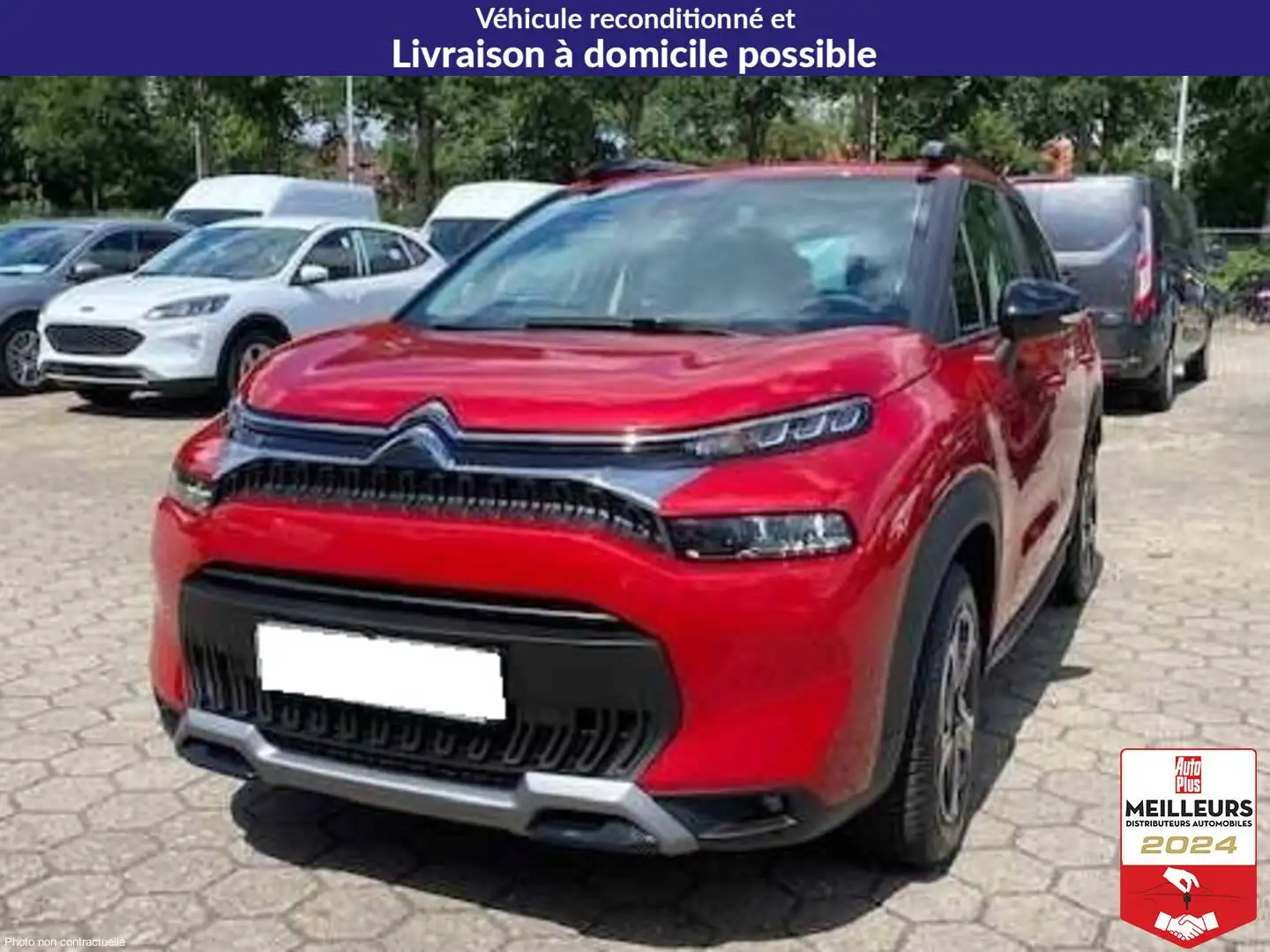 Citroen C3 Aircross PureTech 110 Max +/-8200Kms Rouge - 1