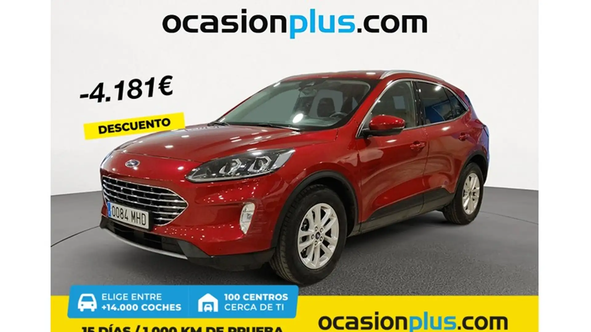 Ford Kuga 1.5 EcoBlue Trend FWD 120 Rojo - 1