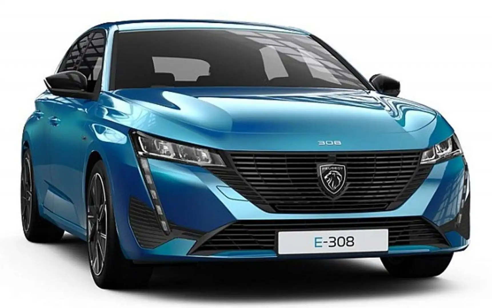 Peugeot 308 e-156PS 54kWh Style, Bestellfahrzeug! Blau - 2