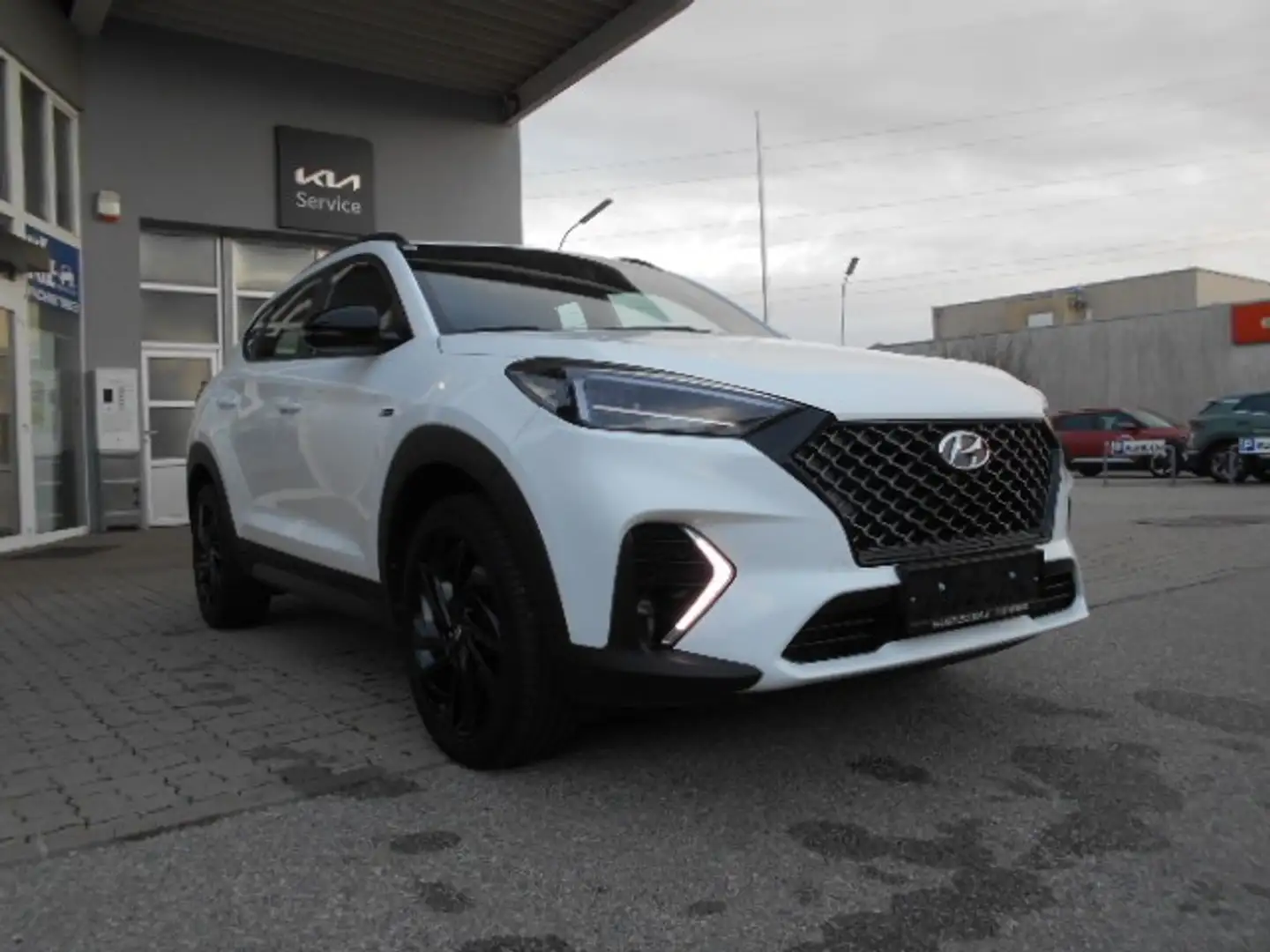 Hyundai TUCSON Tucson 1,6 CRDI N-Line Weiß - 2