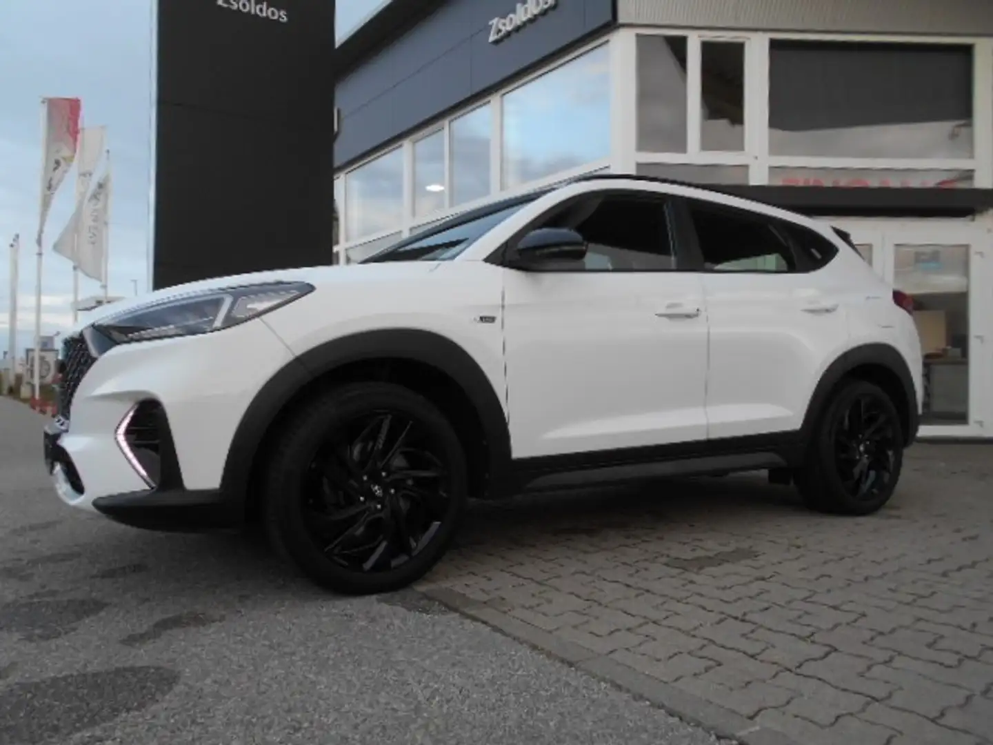Hyundai TUCSON Tucson 1,6 CRDI N-Line Weiß - 1