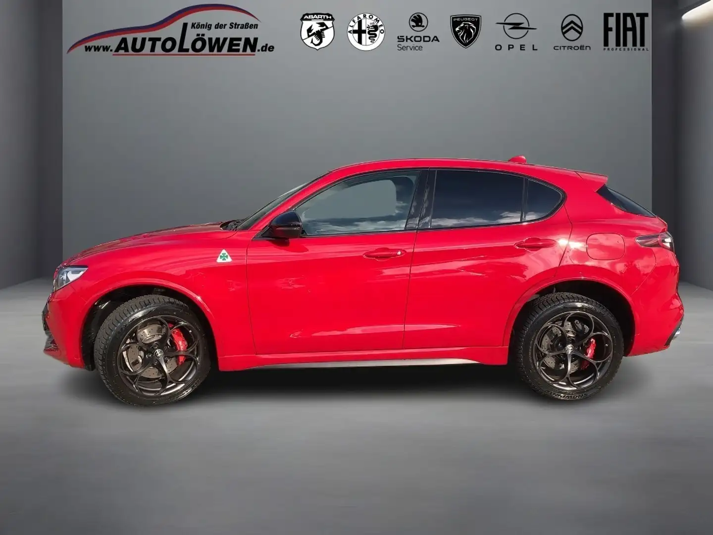 Alfa Romeo Stelvio 2.9 V6 Bi-turbo Quadrifoglio Q4 (EURO 6d) Rot - 2