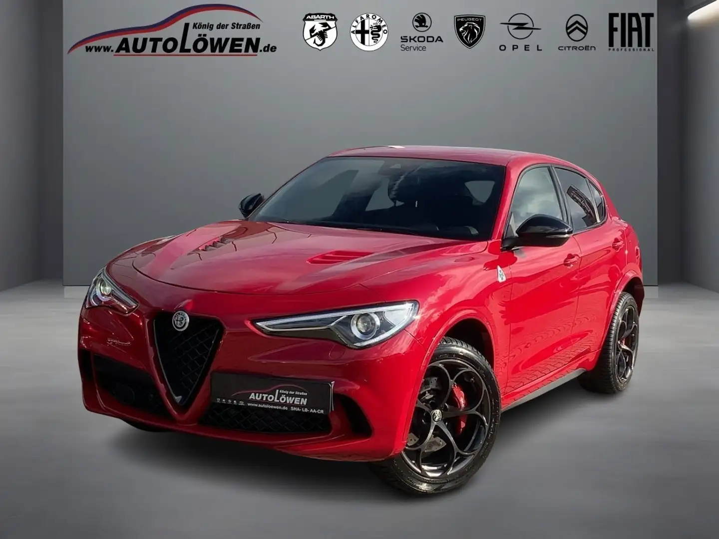 Alfa Romeo Stelvio 2.9 V6 Bi-turbo Quadrifoglio Q4 (EURO 6d) Rot - 1