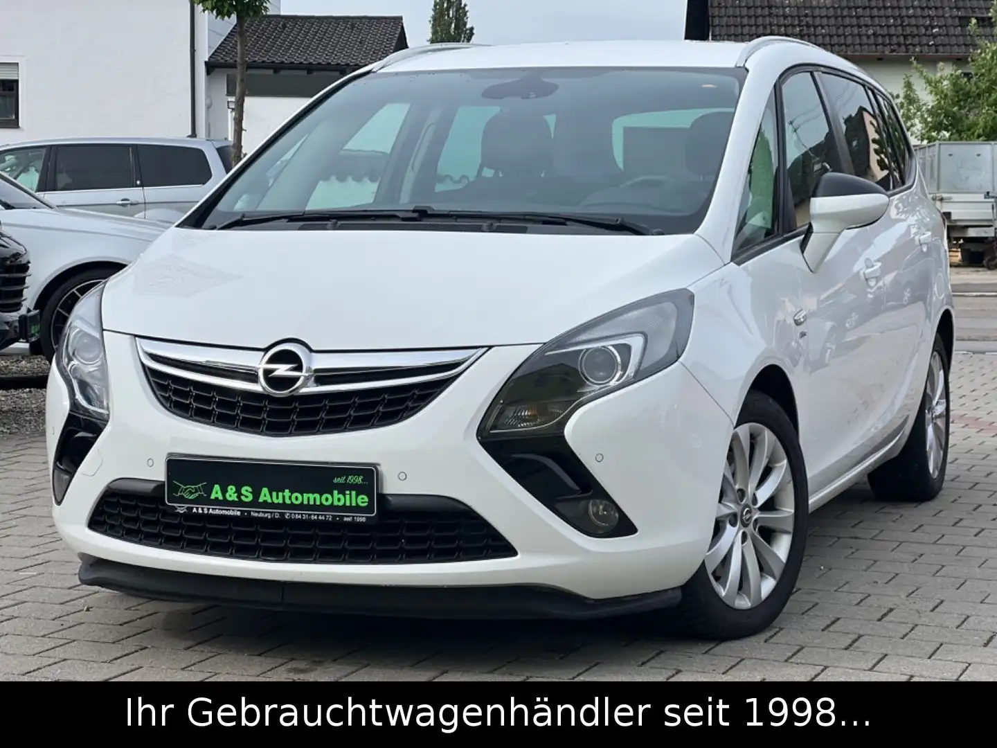 Opel Zafira Tourer 1.6 Turbo Active *TÜV+SERVICE NEU* Weiß - 1