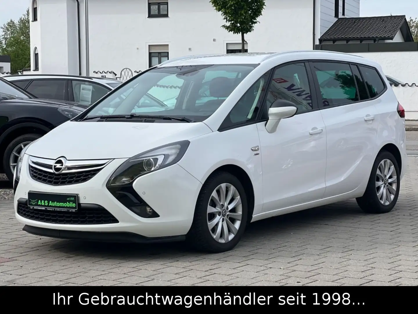 Opel Zafira Tourer 1.6 Turbo Active *TÜV+SERVICE NEU* Weiß - 2