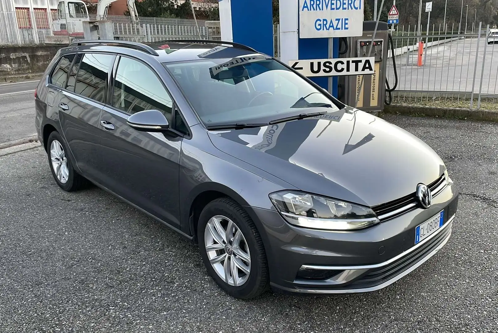 Volkswagen Golf Variant 1.6 tdi Business 115cv Grigio - 2