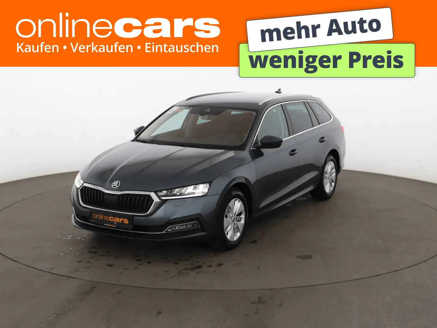 Skoda Octavia Combi 1.0 TSI Ambition Aut LED AHK NAVI Grau - 1
