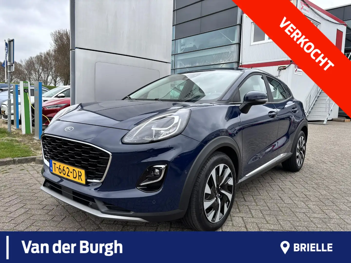 Ford Puma Titanium 1.0 ECOboost Hybrid 125pk Blauw - 1