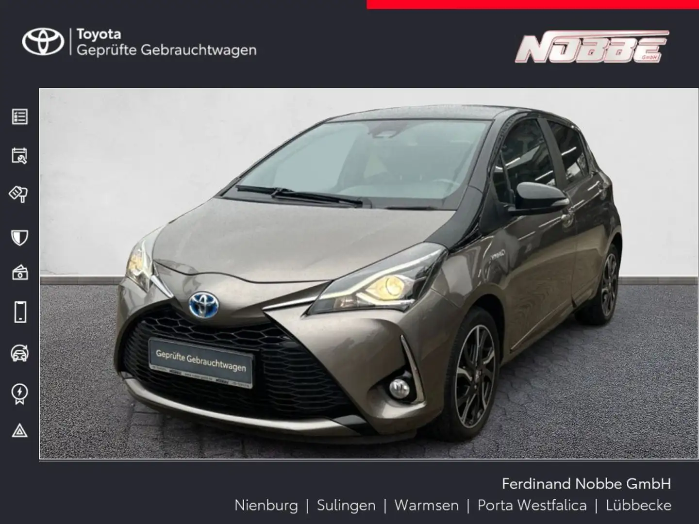 Toyota Yaris Hybrid 1.5 VVT-i Style Selection Bronze - 1
