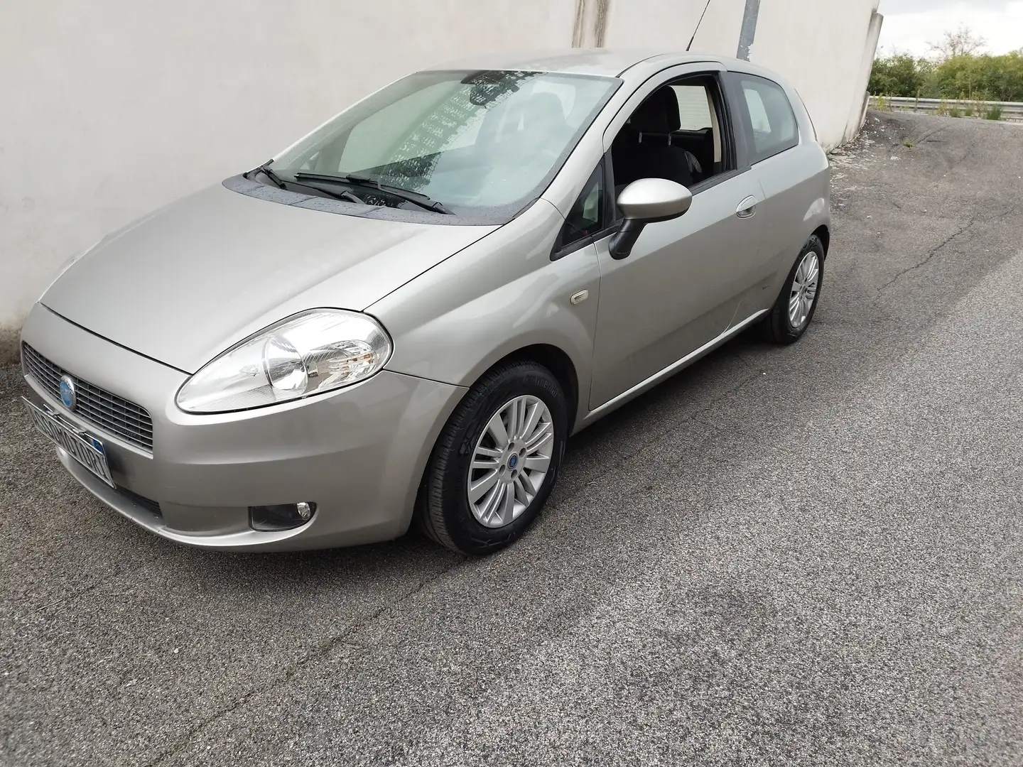 Fiat Grande Punto Grande Punto III 2005 3p 1.3 mjt 16v Emotion Grigio - 1