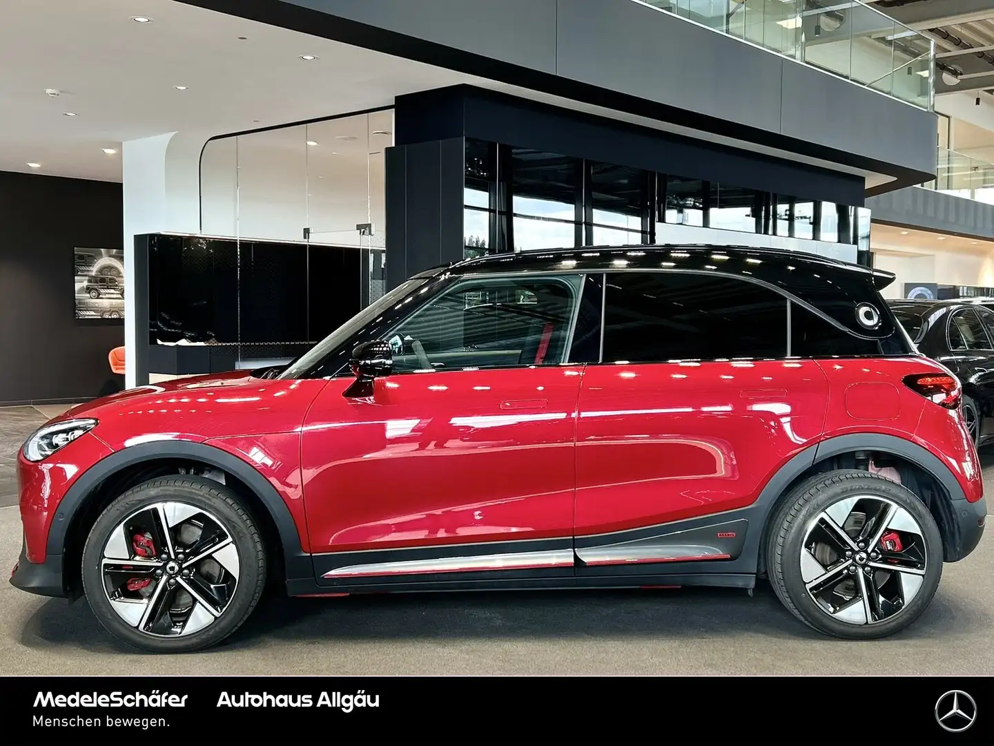 smart #1 #1 BRABUS AWD (66kWh) HuD LED 360° Pano Navi 19" Rouge - 2