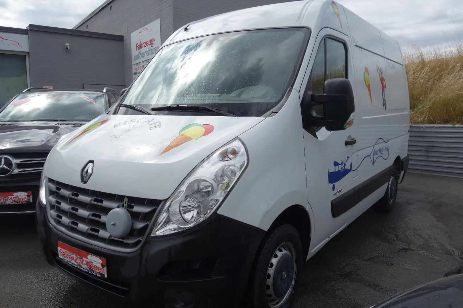 Renault Master III Kasten L1H2 HKa 3,3t Eis Wagen Bílá - 1