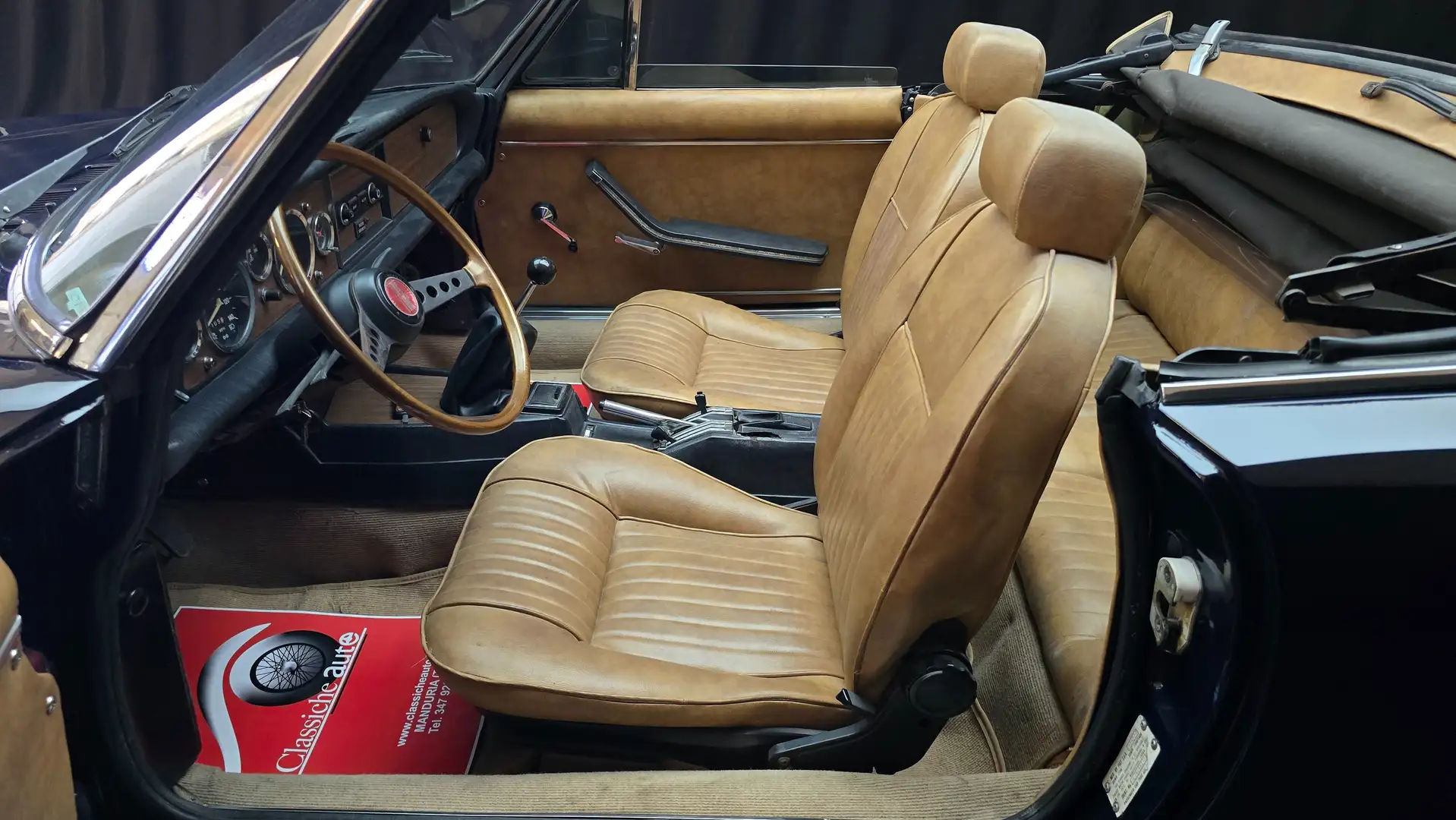 Fiat 124 Spider CERTIFICATA ASI CON CRS Blu/Azzurro - 2