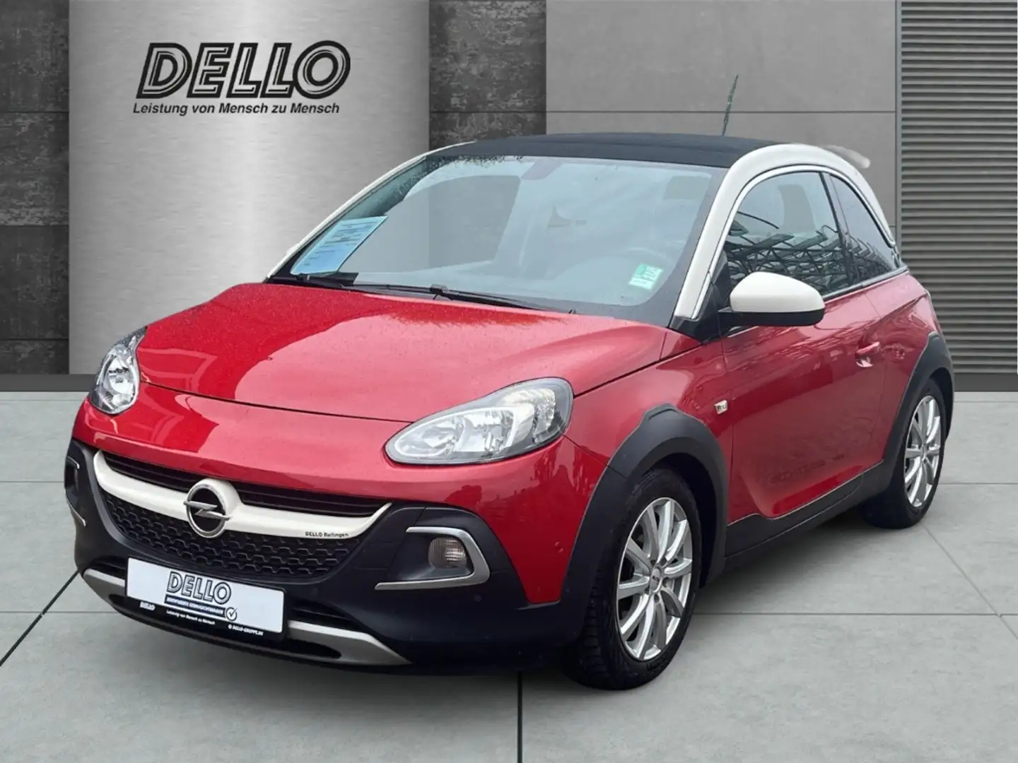 Opel Adam Rocks 1.4T Faltdach Apple CarPlay Android Auto Kli Rot - 1
